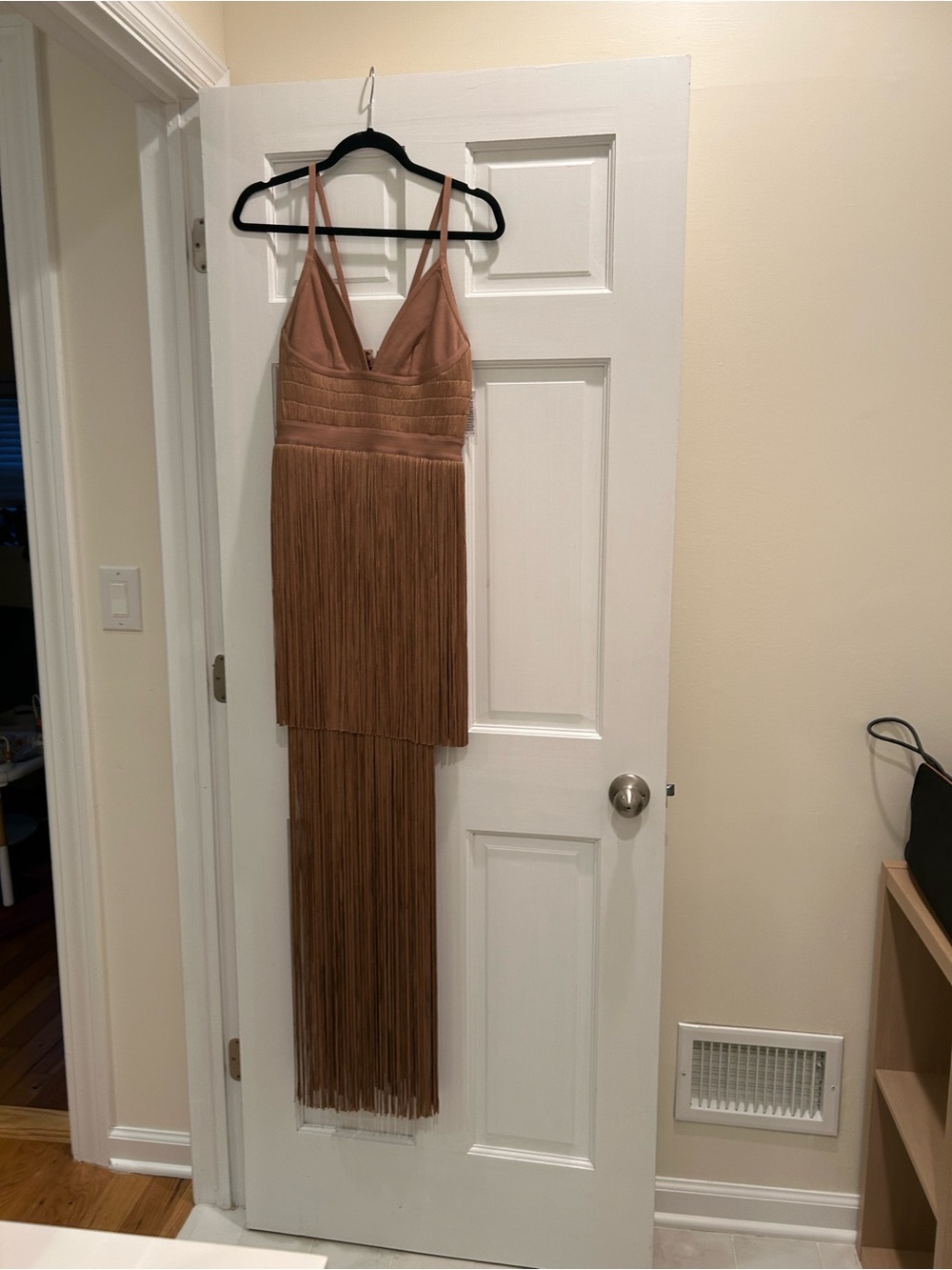 Hervé Léger Toffee fringe dress - Picture 3 of 5